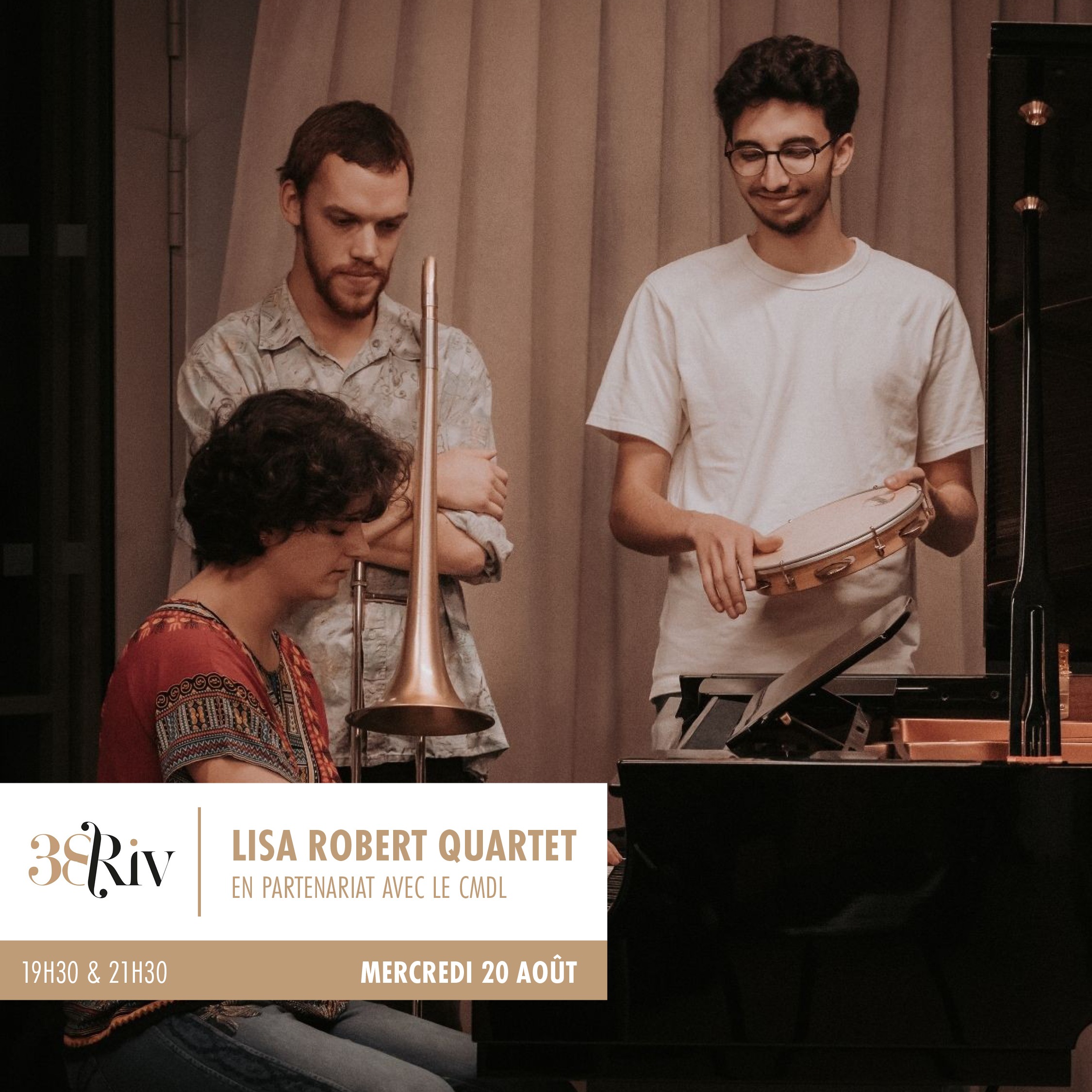 Lisa Robert Quartet au 38Riv