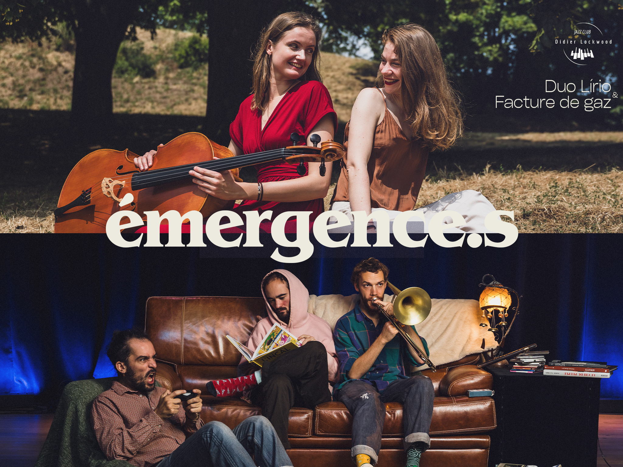 Émergence.s – Duo Lírio & Facture de Gaz